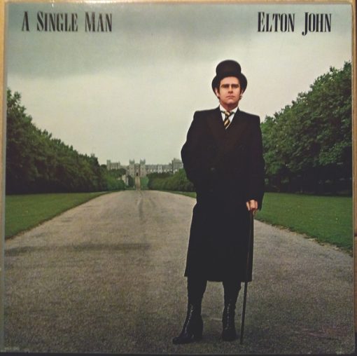 Elton John - A Single Man (LP, Album, Glo) (Mint (M))