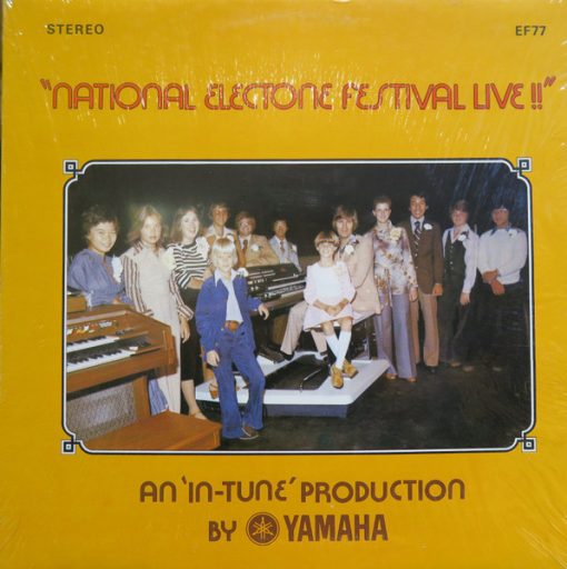 Various - "National Electone Festival Live!!" (LP) (Mint (M))