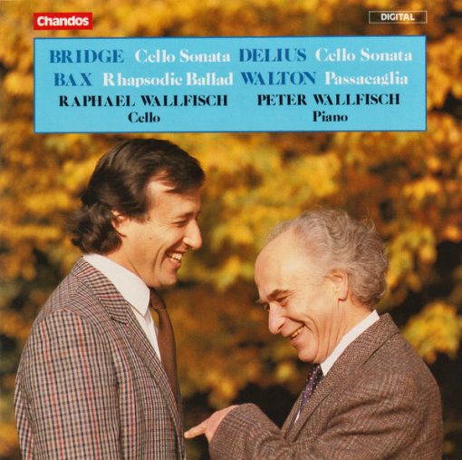 Frank Bridge, Frederick Delius, Arnold Bax, Sir William Walton - Raphael Wallfisch, Peter Wallfisch - Cello Sonata / Cello Sonata / Rhapsodie Ballad / Passacaglia (CD, Album) (Near Mint (NM or M-))