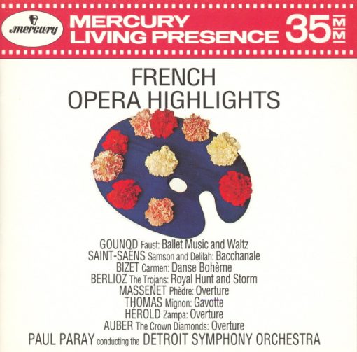 Paul Paray, Detroit Symphony Orchestra - French Opera Highlights (CD, Comp) (Near Mint (NM or M-))