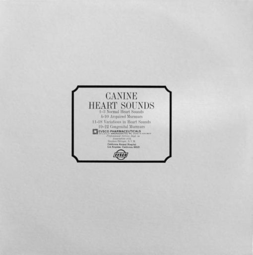 Stephen Ettinger, D.V.M. - Canine Heart Sounds (LP) (Mint (M))