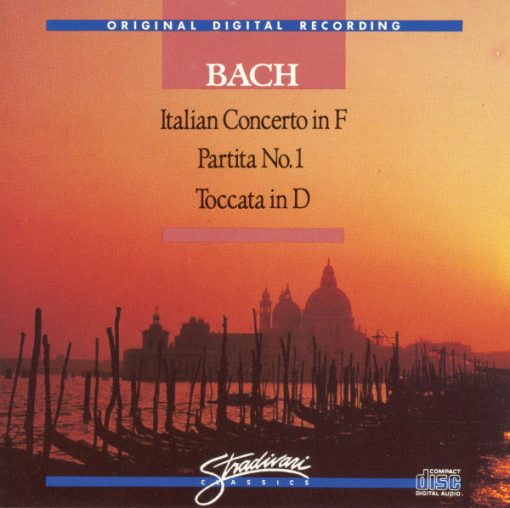 Johann Sebastian Bach - Dubravka Tomsic - Italian Concerto / Partita No. 1 / Toccata In D (CD, Album) (Near Mint (NM or M-))