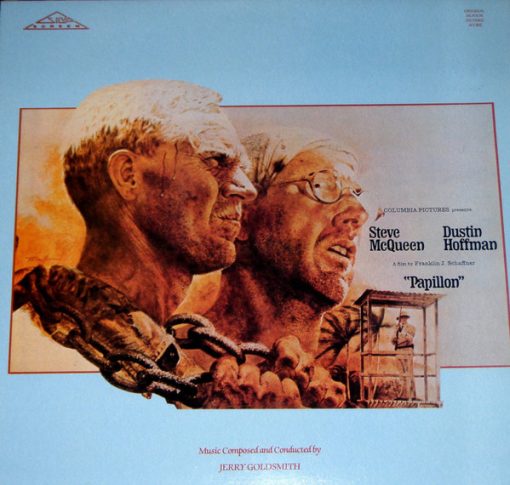 Jerry Goldsmith - Papillon (Original Motion Picture Score) (LP, Album) (Mint (M))