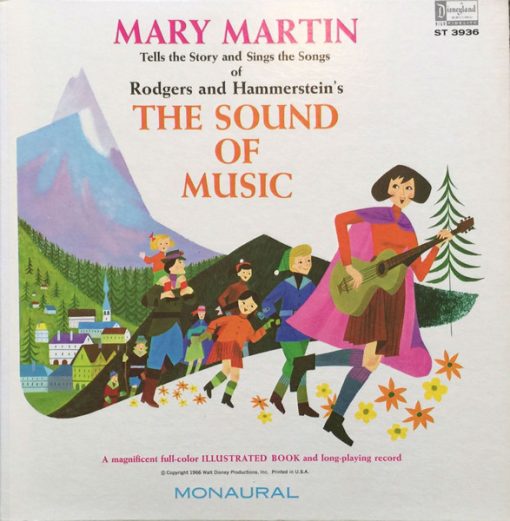 Mary Martin : Rodgers & Hammerstein - Mary Martin Tells The Story And Sings The Songs Of Rodgers And Hammerstein's The Sound Of Music (LP, Album, Mono) (Mint (M))