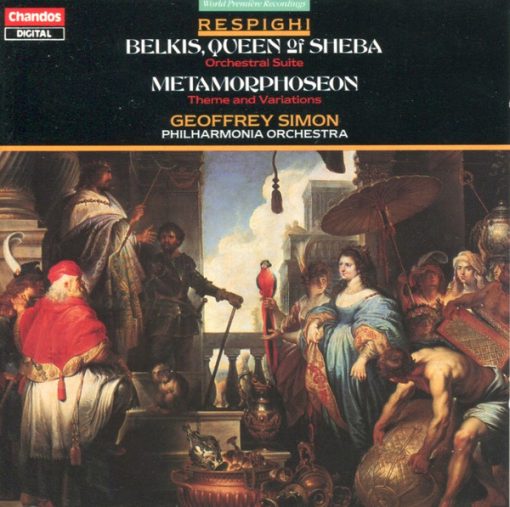 Ottorino Respighi – Geoffrey Simon, Philharmonia Orchestra - Belkis, Queen Of Sheba / Metamorphoseon (CD) (Near Mint (NM or M-))