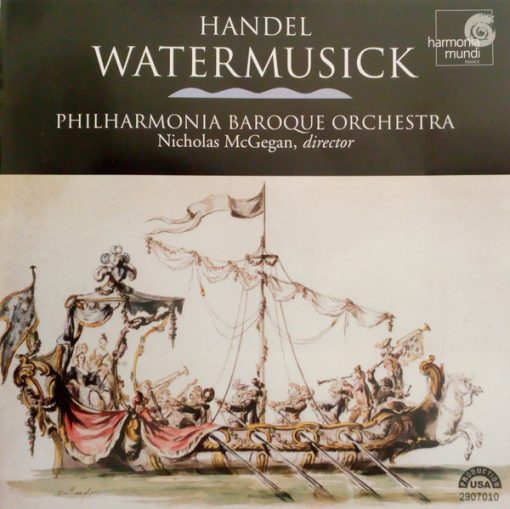 Georg Friedrich Händel - Philharmonia Baroque Orchestra, Nicholas McGegan - Watermusick  (CD, RE) (Near Mint (NM or M-))