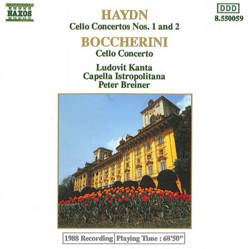 Joseph Haydn, Luigi Boccherini, Ludovít Kanta, Capella Istropolitana, Peter Breiner - Cello Concertos Nos. 1 And 2 / Cello Concerto (CD, Comp) (Near Mint (NM or M-))