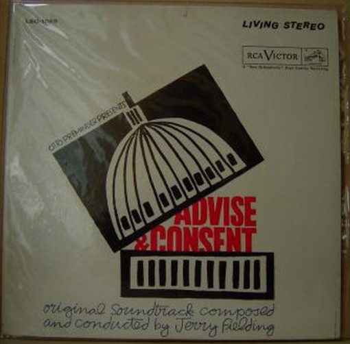 Jerry Fielding - Advise & Consent  (Otto Preminger Presents) (LP, Album) (Mint (M))