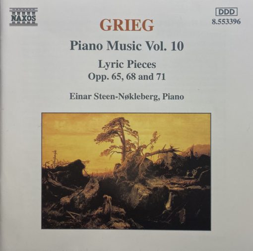 Edvard Grieg, Einar Steen-Nøkleberg - Piano Music Vol. 10 (CD, Album) (Near Mint (NM or M-))