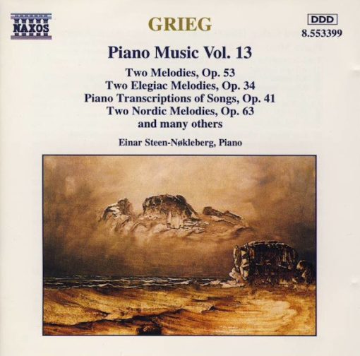 Edvard Grieg, Einar Steen-Nøkleberg - Piano Music Vol. 13 (CD, Album) (Near Mint (NM or M-))