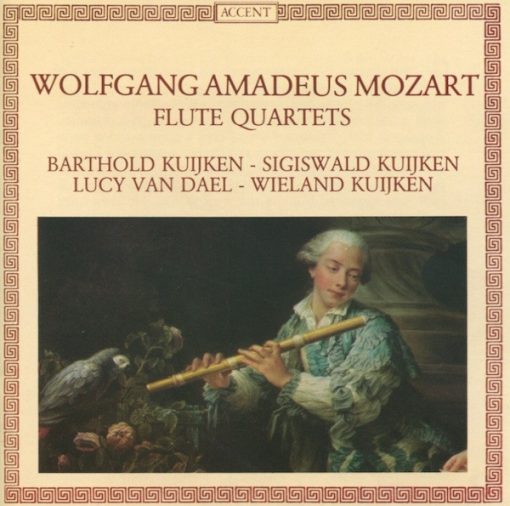 Wolfgang Amadeus Mozart - Barthold Kuijken - Sigiswald Kuijken - Lucy Van Dael - Wieland Kuijken - Flute Quartets (CD, Album) (Near Mint (NM or M-))