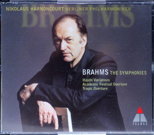 Johannes Brahms - Nikolaus Harnoncourt, Berliner Philharmoniker - The Symphonies / Haydn Variations / Academic Festival Overture / Tragic Overture (3xCD) (Near Mint (NM or M-))