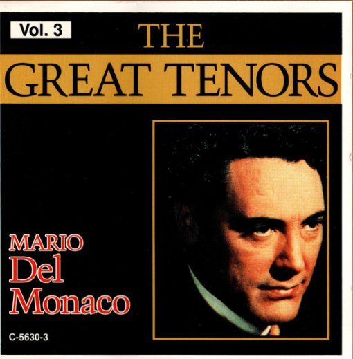 Mario del Monaco - The Great Tenors Vol. 3 (CD, Comp, DIG) (Near Mint (NM or M-))