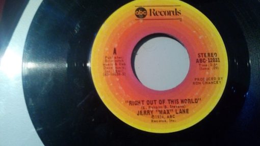 Jerry Lane (2) - Right Out Of This World / Fine As Wine (7", Single) (Very Good Plus (VG+))