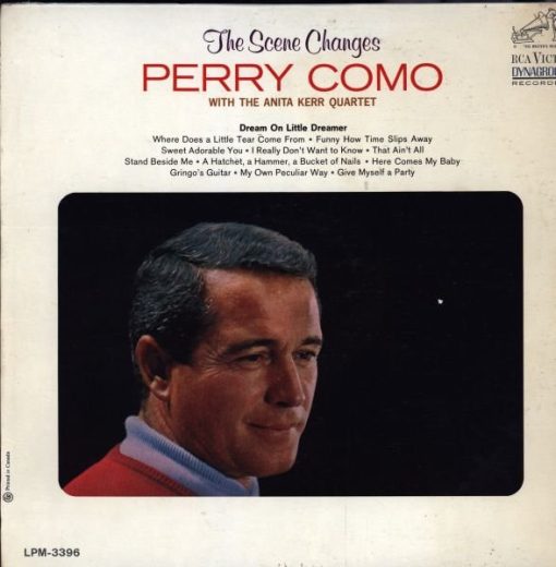 Perry Como With The Anita Kerr Quartet - The Scene Changes (LP, Mono) (Mint (M))