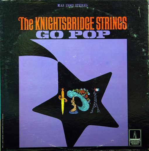 The Knightsbridge Strings - The Knightsbridge Strings Go Pop (LP) (Mint (M))