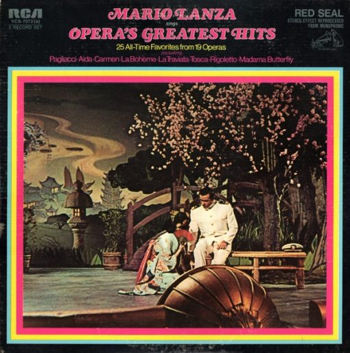 Mario Lanza - Mario Lanza Sings Opera's Greatest Hits (2xLP, Comp) (Mint (M))