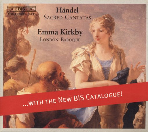 Georg Friedrich Händel - Emma Kirkby • London Baroque - Sacred Cantatas (CD, Album, RE) (Near Mint (NM or M-))