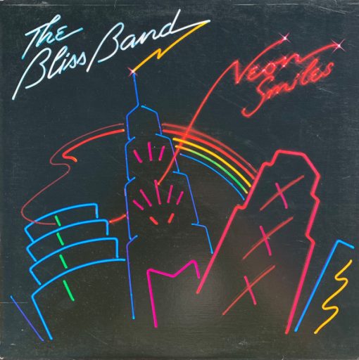 The Bliss Band - Neon Smiles (LP, Album) (Mint (M))