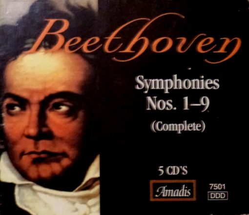 Ludwig van Beethoven - Symphonies Nos. 1-9 (Complete) (5xCD, Comp) (Near Mint (NM or M-))