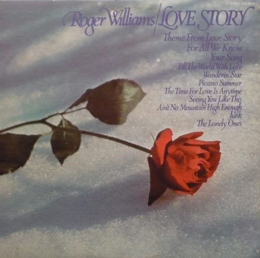 Roger Williams (2) - Love Story (LP) (Mint (M))