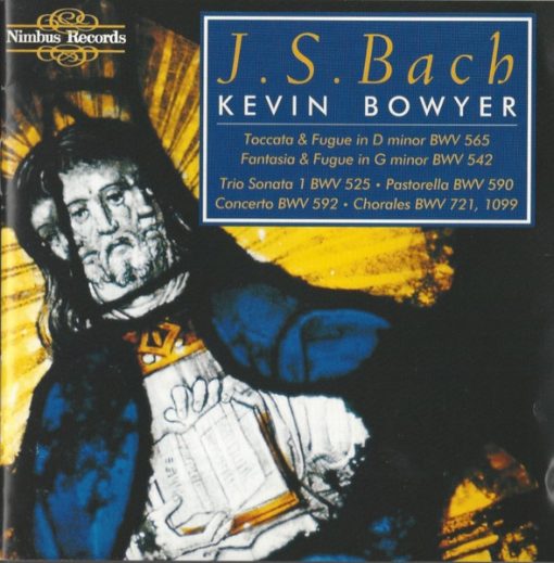 Johann Sebastian Bach, Kevin Bowyer - The Works For Organ Volume 1 (CD, Album) (Near Mint (NM or M-))