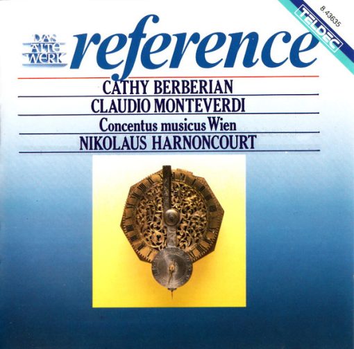 Cathy Berberian, Nikolaus Harnoncourt, Concentus Musicus Wien - Cathy Berberian sings Claudio Monteverdi (CD, Album, RE) (Near Mint (NM or M-))