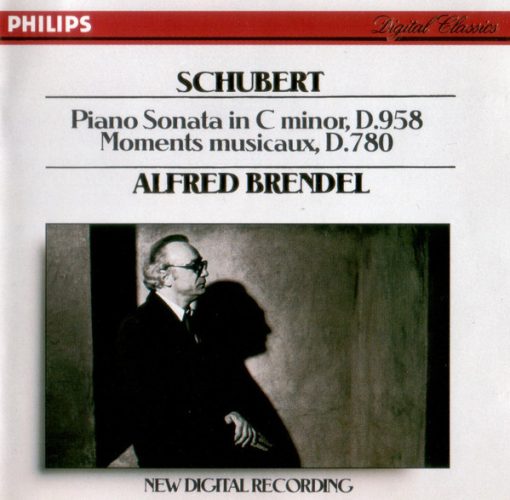 Franz Schubert, Alfred Brendel - Piano Sonata In C Minor, D. 958 · Moments Musicaux, D. 780 (CD, Album) (Near Mint (NM or M-))