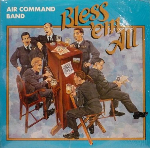 Air Command Band - Bless 'Em All (LP, Album) (Mint (M))