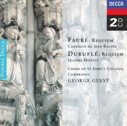 Gabriel Fauré / Maurice Duruflé / Francis Poulenc, St. John's College Choir, George Guest (2) - Requiem / Cantique De Jean Racine / Requiem / Quatre Motets (2xCD, Comp, RM) (Near Mint (NM or M-))