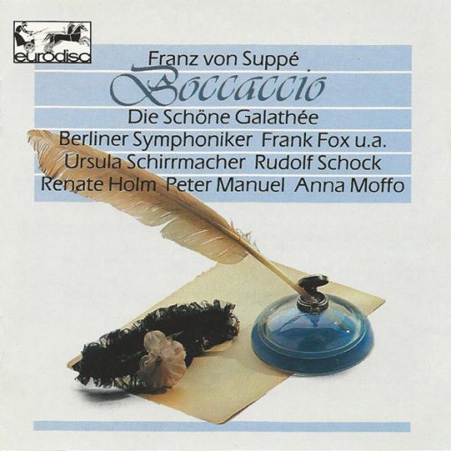 Franz von Suppé, Berliner Symphoniker, Frank Fox, Ursula Schirrmacher, Rudolf Schock, Renate Holm, Peter Manuel, Anna Moffo - Boccaccio / Die Schöne Galathée (CD, Comp) (Near Mint (NM or M-))