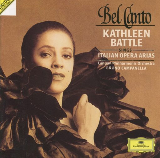 Kathleen Battle, London Philharmonic Orchestra, Bruno Campanella - Bel Canto (Kathleen Battle Sings Italian Opera Arias) (CD, Album) (Near Mint (NM or M-))