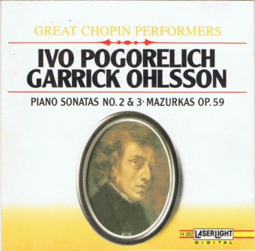 Ivo Pogorelich, Garrick Ohlsson - Great Chopin Performers (CD, Comp, M/Print) (Near Mint (NM or M-))