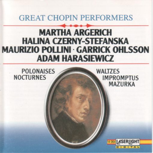 Frédéric Chopin, Martha Argerich, Halina Czerny-Stefańska, Maurizio Pollini, Garrick Ohlsson, Adam Harasiewicz - Great Chopin Performers (CD, Comp) (Near Mint (NM or M-))