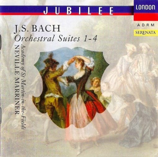 Johann Sebastian Bach - The Academy Of St. Martin-in-the-Fields, Sir Neville Marriner - Orchestral Suites 1-4 (CD, Album, RE, RM) (Near Mint (NM or M-))