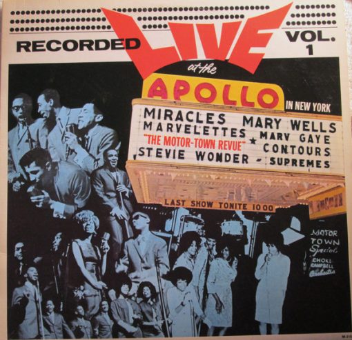 Various - Motor Town Revue Vol. 1 - Recorded Live At The Apollo (LP, Comp) (Mint (M))