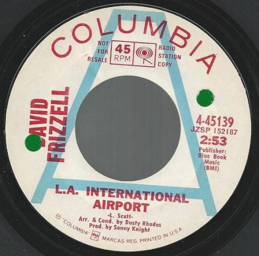 David Frizzell - L.A. International Airport (7", Promo, Styrene) (Very Good (VG))