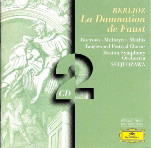 Hector Berlioz, Stuart Burrows, Donald McIntyre, Edith Mathis, Tanglewood Festival Chorus, Boston Symphony Orchestra, Seiji Ozawa - La Damnation De Faust (2xCD, Album, RE, RM) (Near Mint (NM or M-))