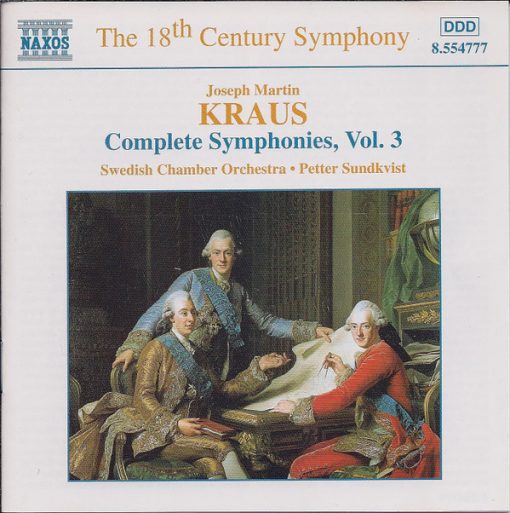 Joseph Martin Kraus - Svenska Kammarorkestern, Petter Sundkvist - Complete Symphonies, Vol. 3 (CD, Album) (Near Mint (NM or M-))