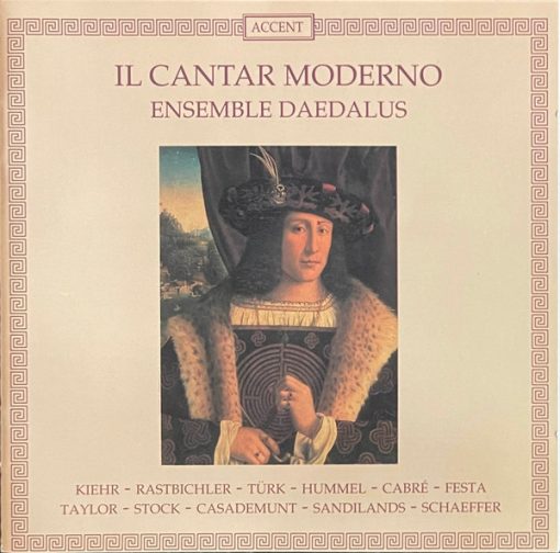 Ensemble Daedalus - Il Cantar Moderno (CD, RE) (Near Mint (NM or M-))