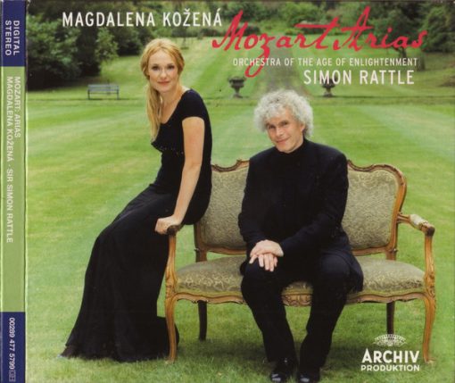 Wolfgang Amadeus Mozart, Magdalena Kožená, Sir Simon Rattle, Orchestra Of The Age Of Enlightenment - Mozart Arias (CD, Album, Dig) (Mint (M))