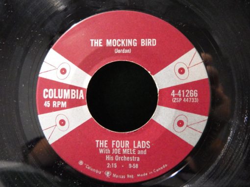 The Four Lads - The Mocking Bird (7", Single) (Very Good (VG))