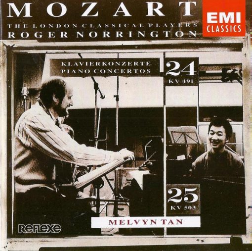 Wolfgang Amadeus Mozart, London Classical Players, Roger Norrington, Melvyn Tan - Piano Concertos No.24, K.491 & No.25, K.503 (CD, Album) (Near Mint (NM or M-))