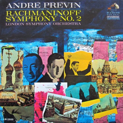 André Previn Conducts Sergei Vasilyevich Rachmaninoff, London Symphony Orchestra - Symphony No. 2 (LP, Album, Mono) (Mint (M))