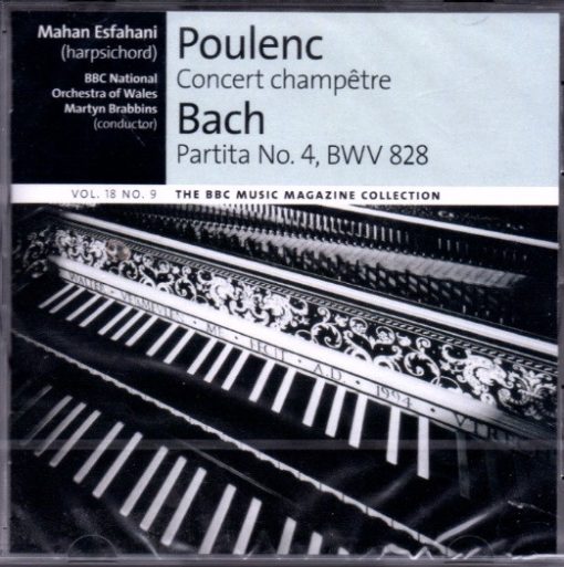 Francis Poulenc, Johann Sebastian Bach - Concert Champêtre / Partita No.4, BWV 828 (CD) (Near Mint (NM or M-))