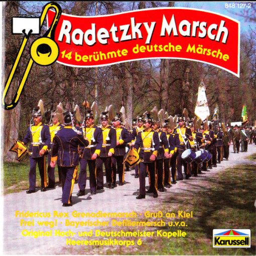 Heeresmusikkorps 6, Hamburg, Die Original Hoch- Und Deutschmeister - Radetzky Marsch (14 Berühmte Deutsche Märsche) (CD, Comp) (Near Mint (NM or M-))