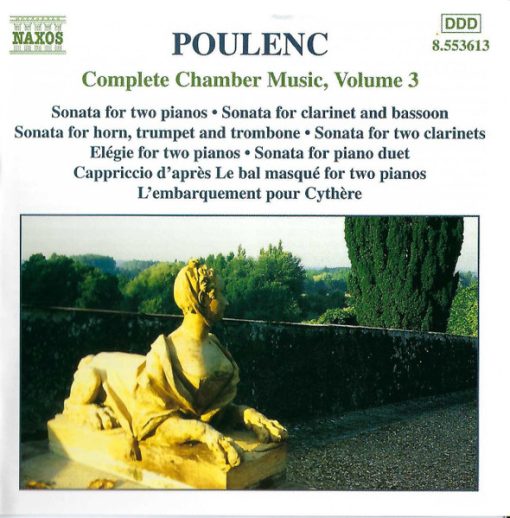 Francis Poulenc - Complete Chamber Music, Volume 3 (CD) (Near Mint (NM or M-))