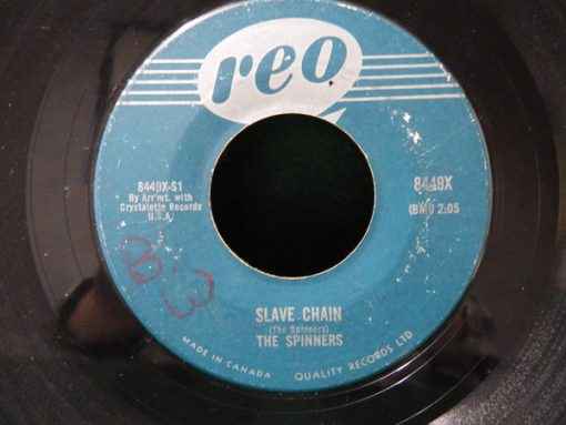 The Spinners (6) - Slave Chain (7", Single) (Near Mint (NM or M-))