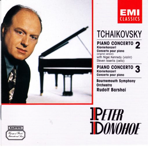 Pyotr Ilyich Tchaikovsky, Peter Donohoe, Nigel Kennedy - Steven Isserlis, Bournemouth Symphony Orchestra, Rudolf Barshai - Piano Concertos 2 & 3 (CD, Comp, RE) (Near Mint (NM or M-))