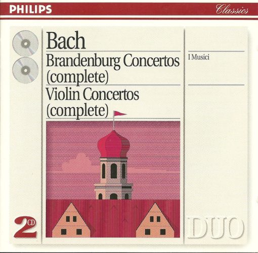 Johann Sebastian Bach, I Musici - Brandenburg Concertos (Complete), Violin Concertos (Complete) (2xCD, Comp, RM) (Near Mint (NM or M-))